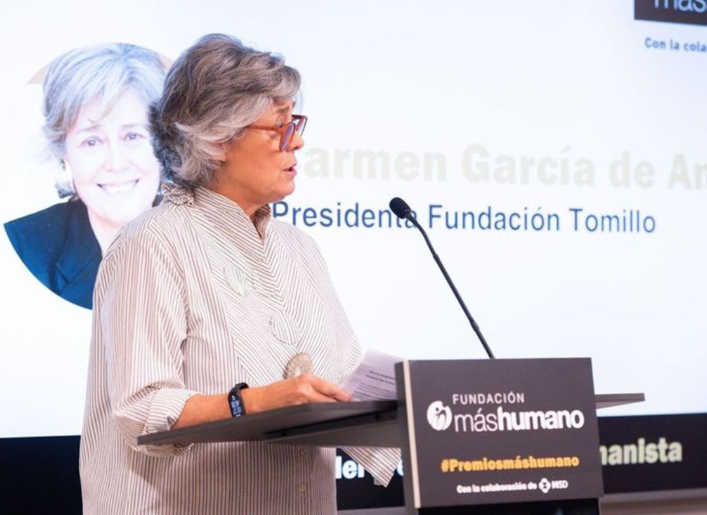 Carmen Garcia de Andres Premio humanismo Fundacion mashumano 