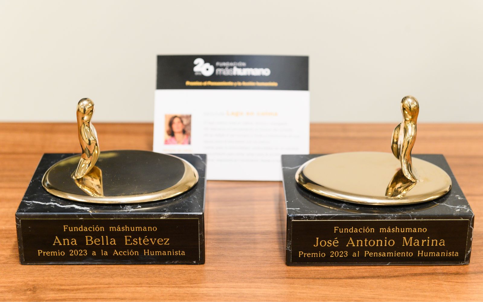 Esculturas Premios Fundacion mashumano