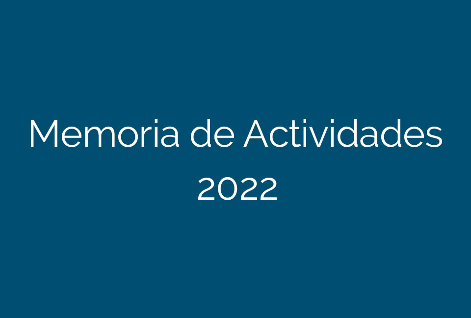 Memoria de Actividades 2022