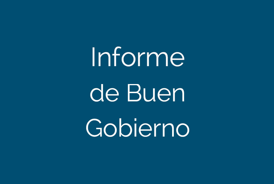 Informe de Buen Gobierno