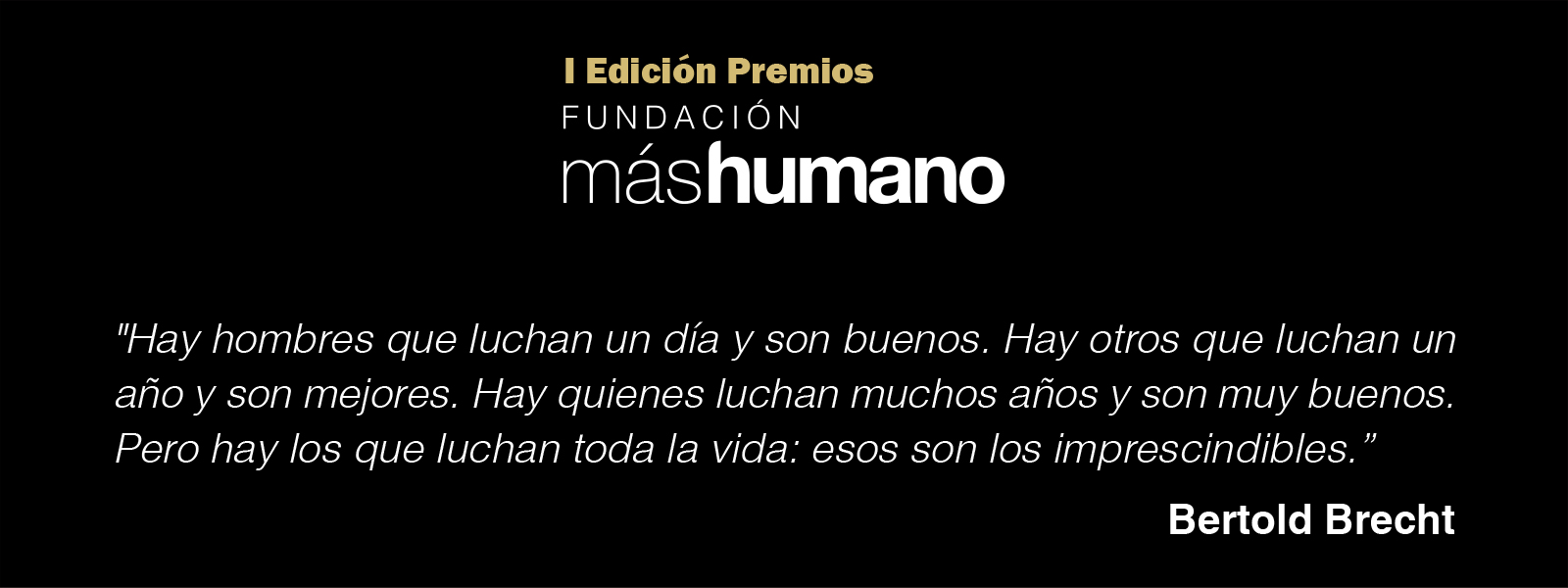 Premios Fundacion mashumano footer