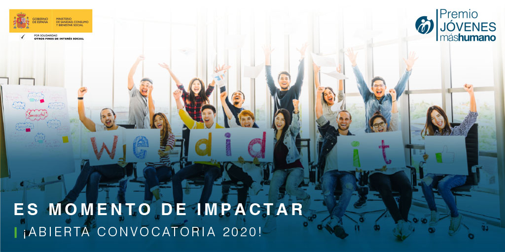 Fundación máshumano lanza el Premio Jóvenes máshumano de emprendimiento social