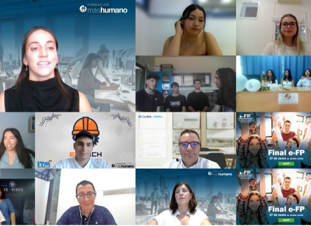 La V edición de e-FP culmina con una final inspiradora que reconoce el talento emprendedor de la Formación Profesional